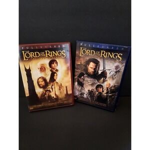 Lord of the Rings- The Two Towers and The Return of the King DVD